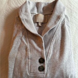 Banana Republic Shawl Collar V Neck Pullover Knit Sweater Sweatshirt Womens S